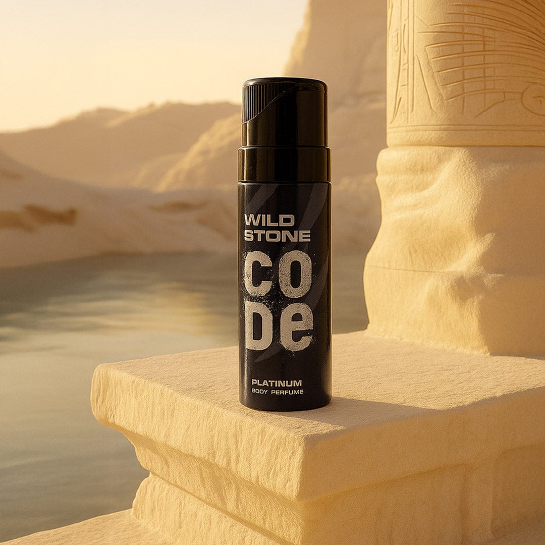Wild Stone CODE Platinum Body Perfume.