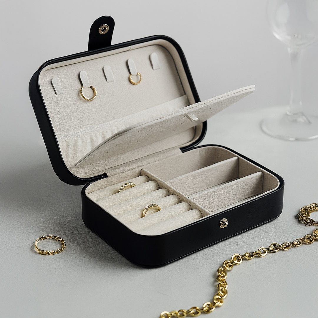 Personalized Black Jewellery Box big size