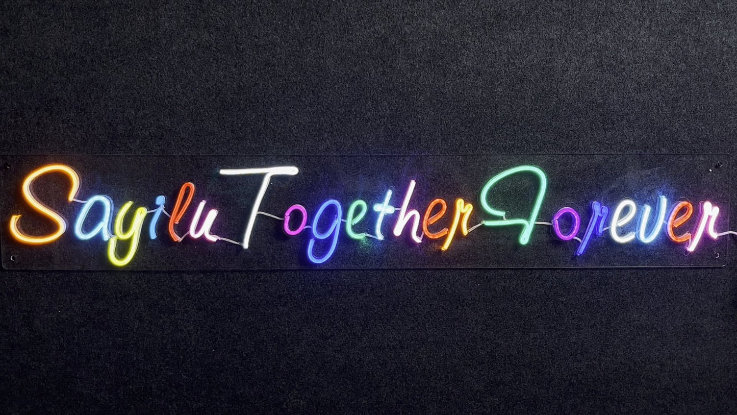 Customized Multi Color Neon With Remote