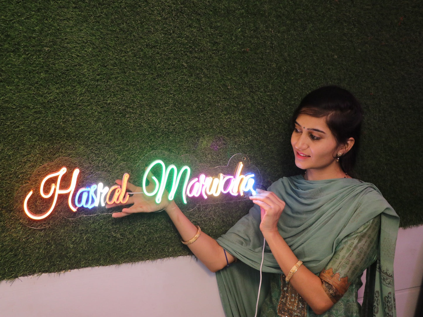 Customized Multi Color Neon With Remote