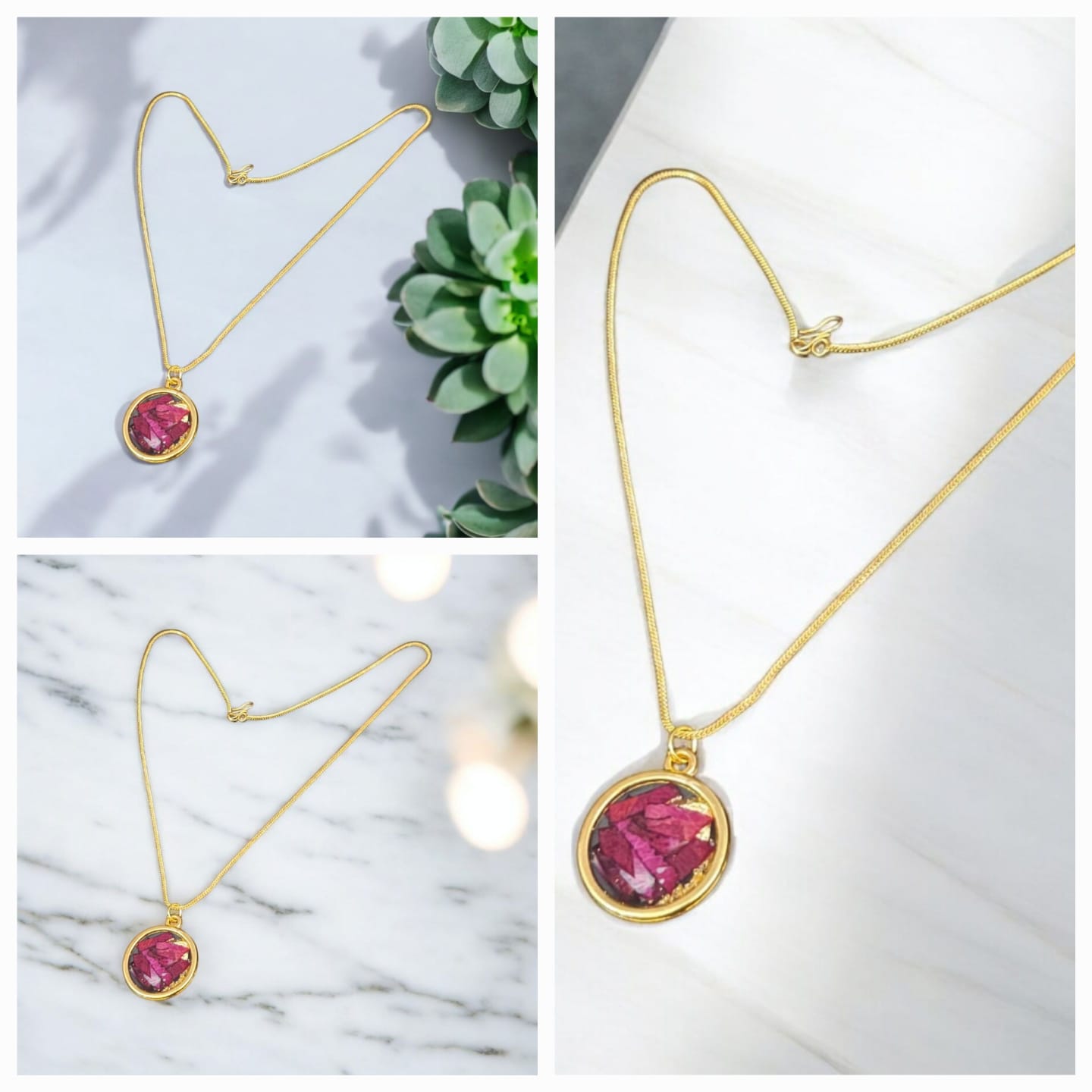 Drop Pending With Real Rose