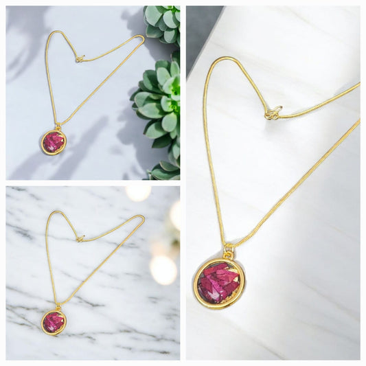 Drop Pending With Real Rose