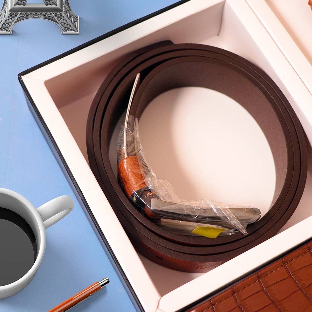 Leather Belt, Wallet, Watch And Card Holder Gift Set