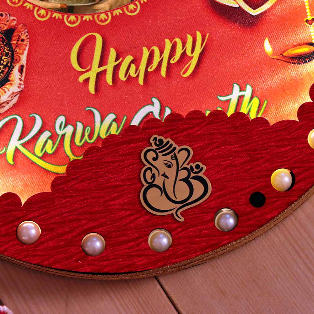 Traditional Karwa Chauth Pooja Thali Set