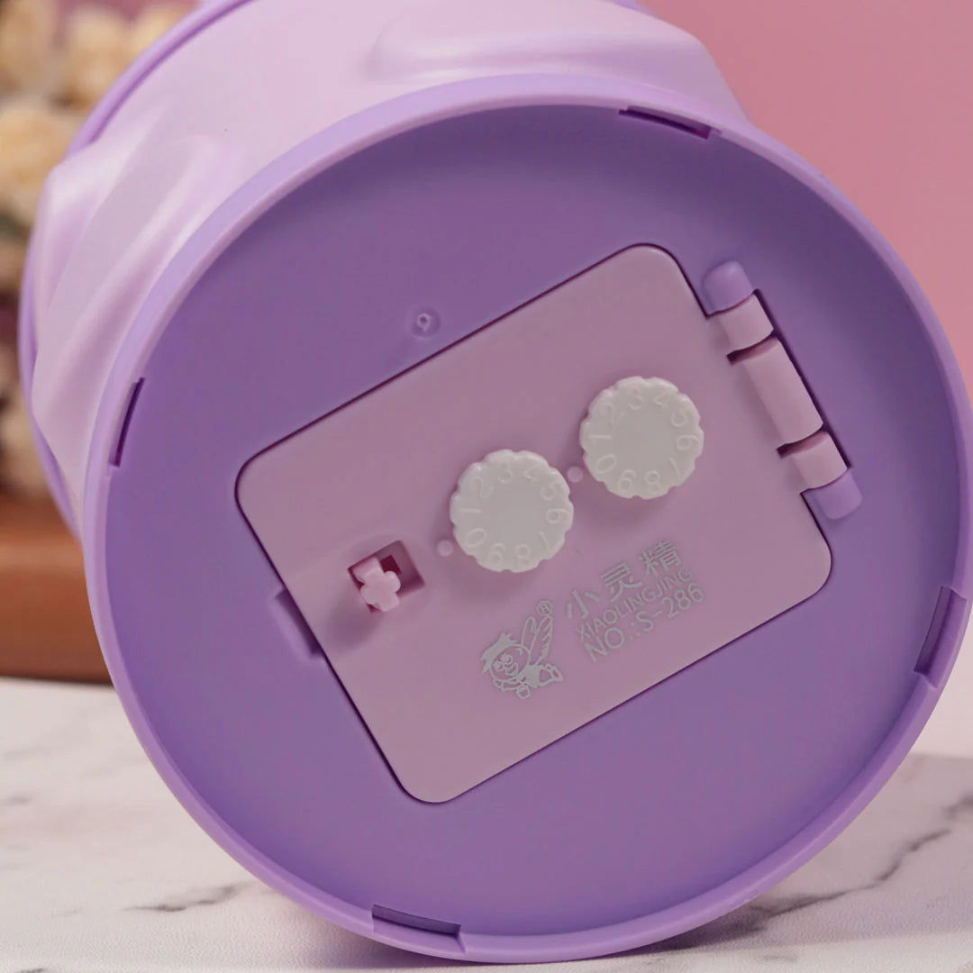 PERSONALIZED PLASTIC PIGGY BANK -UNICORN DESIGN GULLAK FOR GIRLS