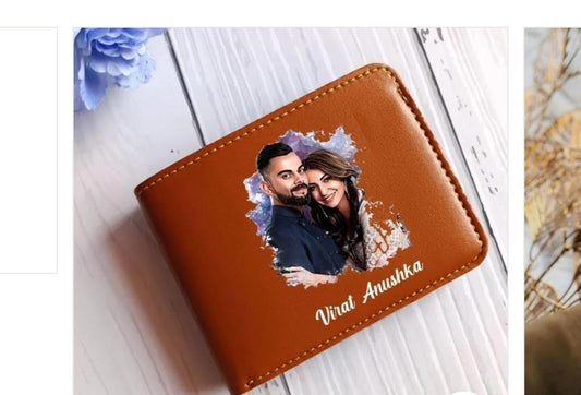 Customise colour print wallet ..