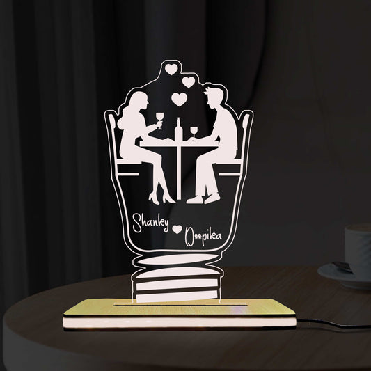 Valentine Special Acrylic LED Lamp