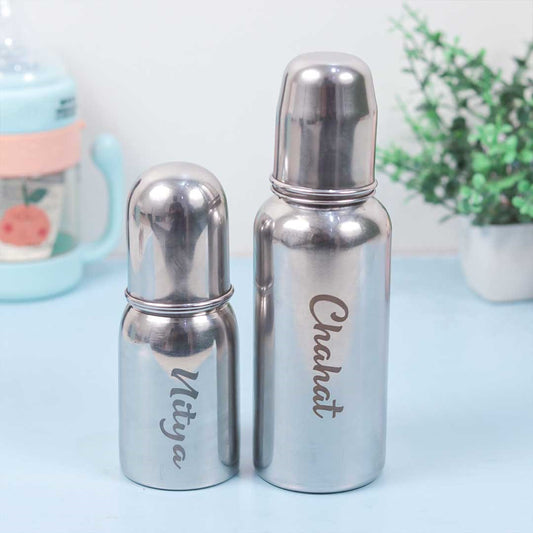 Customise Steel  Baby Milk Bottle