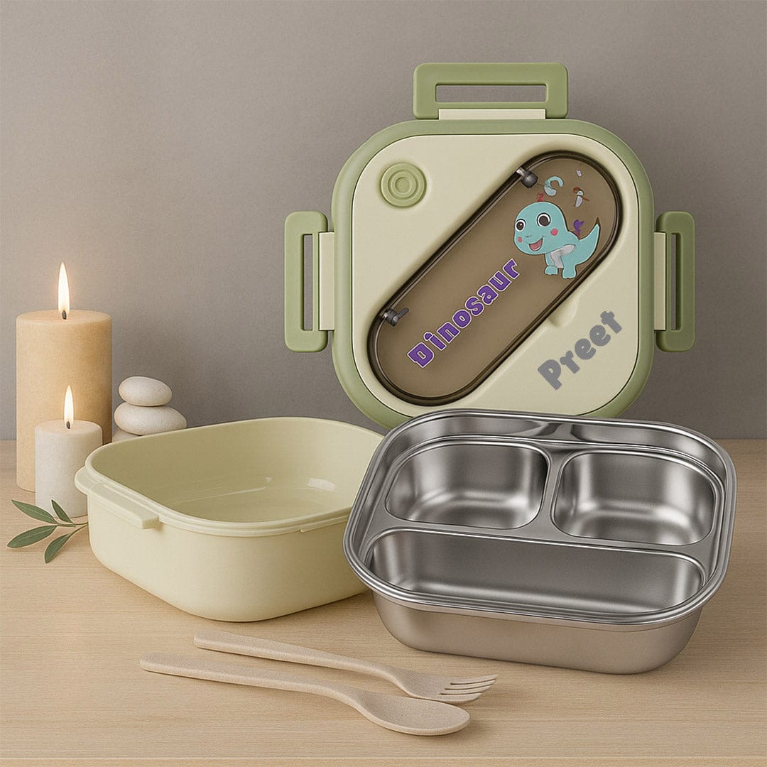 Personalized Stainless Steel Lunchbox.