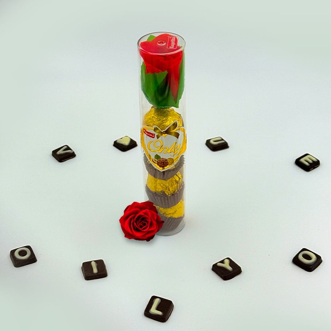 Rose Chocolate box