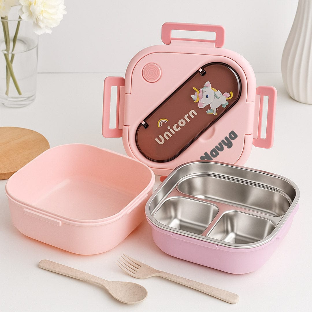 Personalized Stainless Steel Lunchbox.