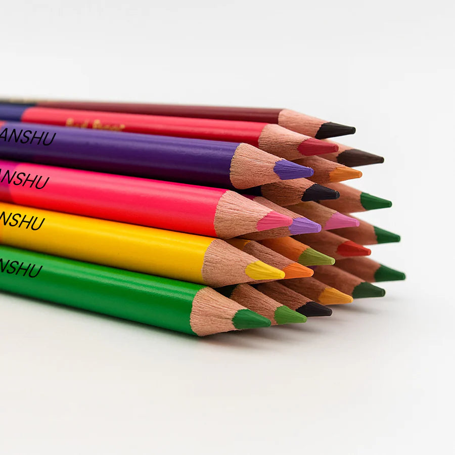 Personalized Name Printed Color Pencil Set – 24 Shades