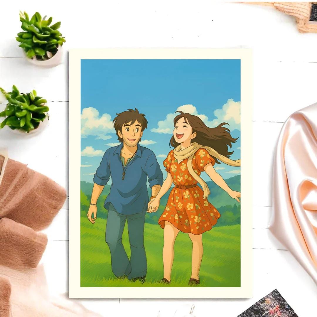 Customize Gibli Art Photo Frame