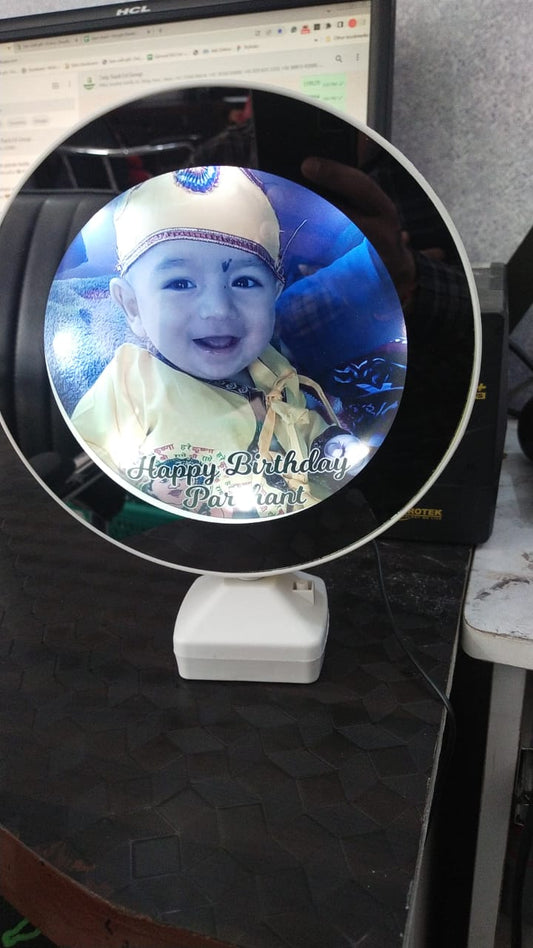 Customised Round Magic Mirror