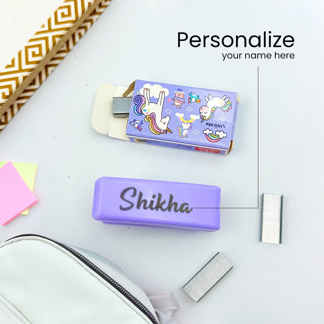 Customise childern special small   stapler with pin set..