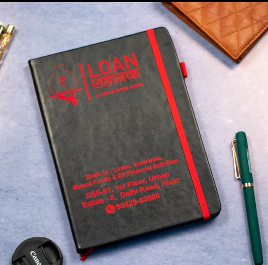 Customize engraved  diary