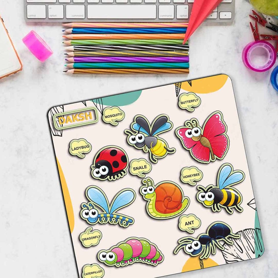 Customise Different Design Duzzle For Children 8X8"