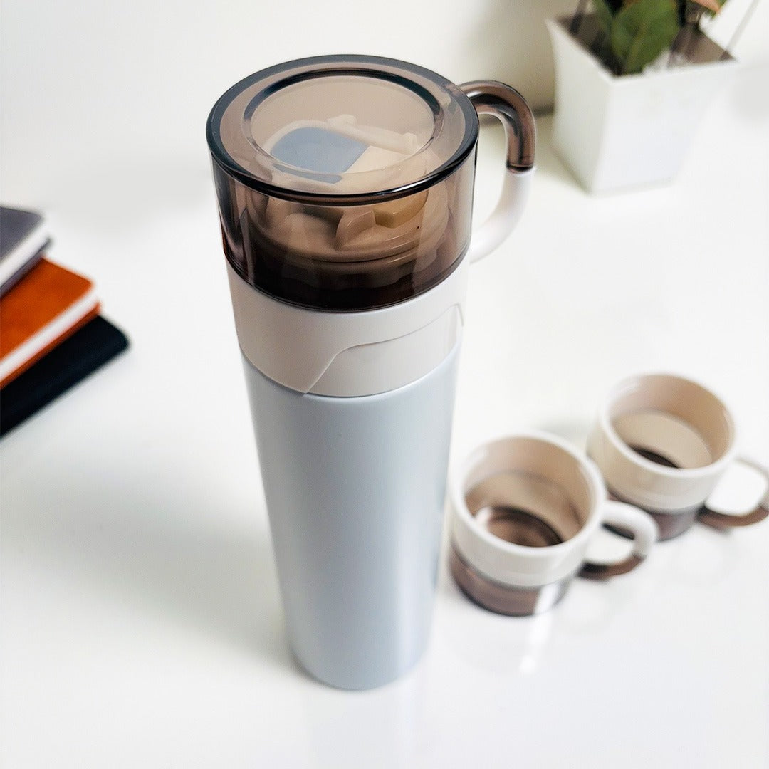 Heavy quality flask set