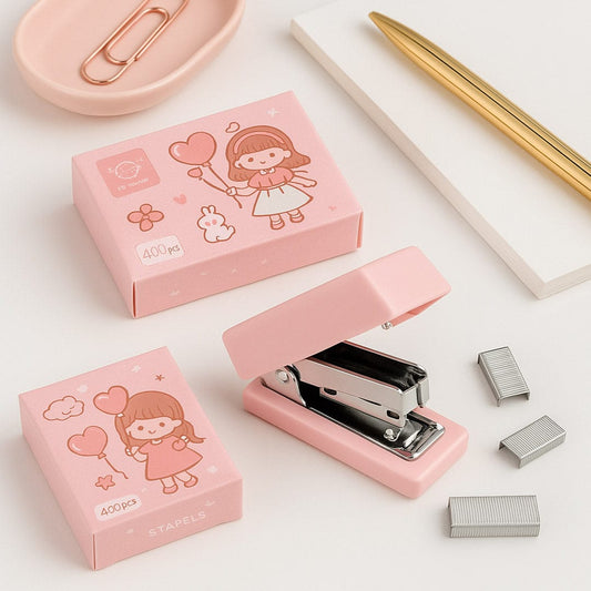 Customise childern special small   stapler with pin set..