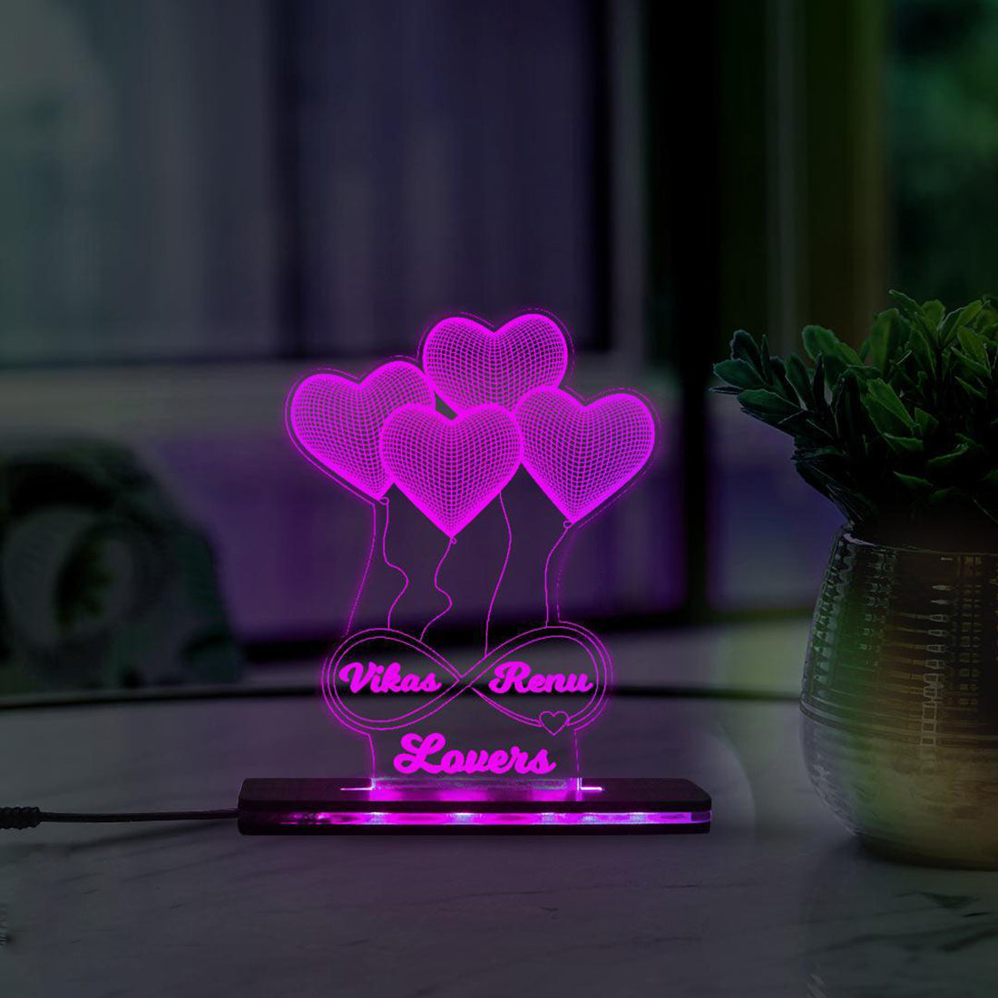 3d Acrylic Multicolored LED Lamp