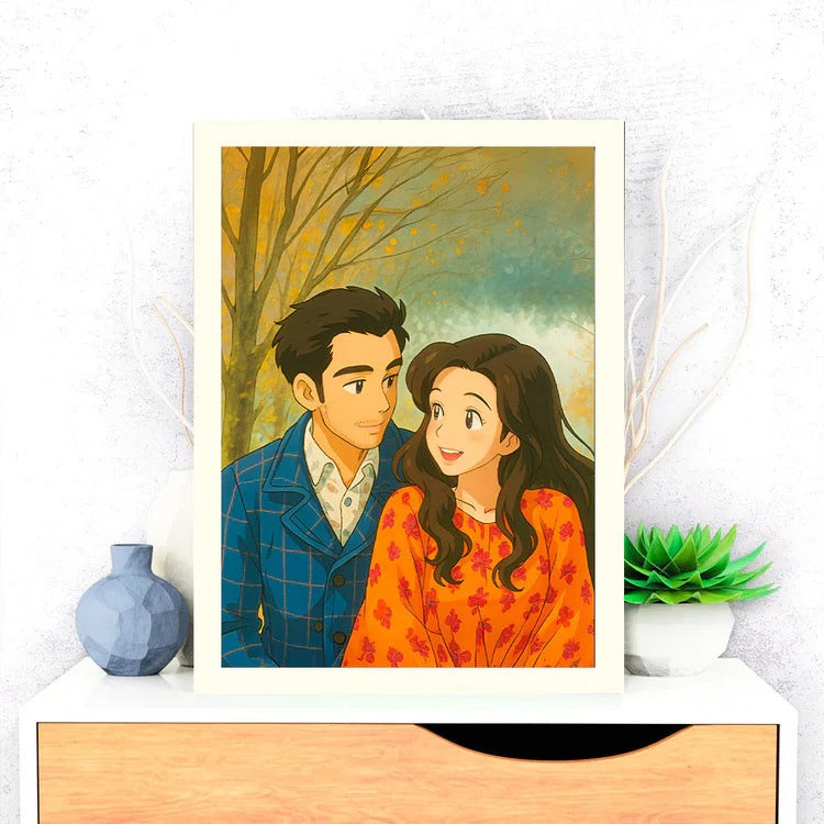 Customize Gibli Art Photo Frame