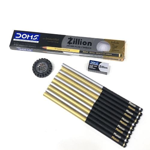 Doms Gold HB Pencil - 50