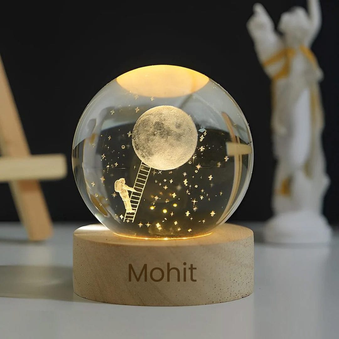 Starry Night Globe Lamp