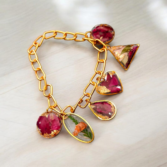 Handmade bracelet for real Rose