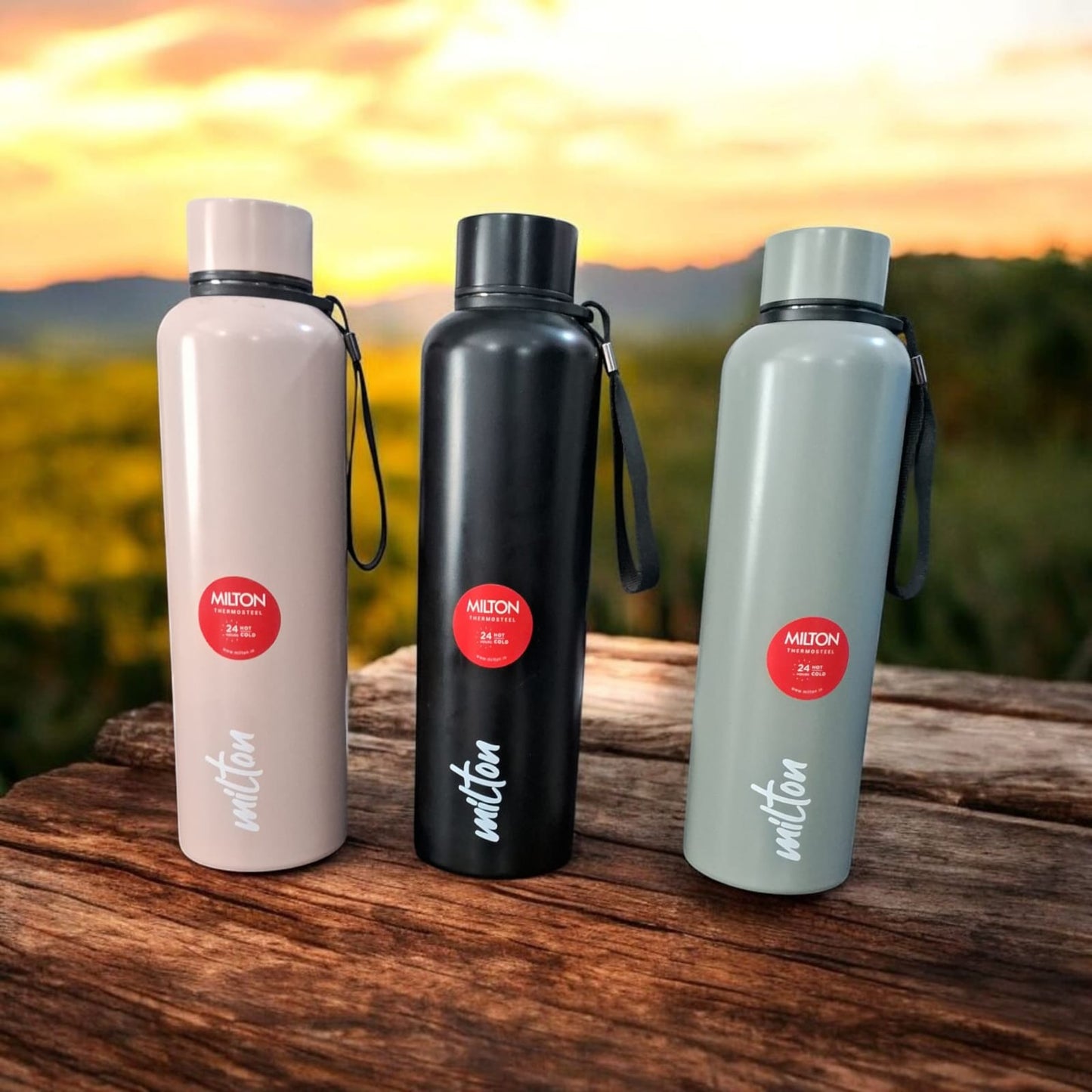 Personalized Milton Aura 1000 Theremosteel Bottle - Hot & Cold For 24 Hours