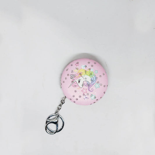 Personalized Unicorn Mirror Keychain
