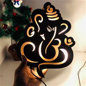 Customized Wooden Couple Name Alphabet Letter LED Lamp