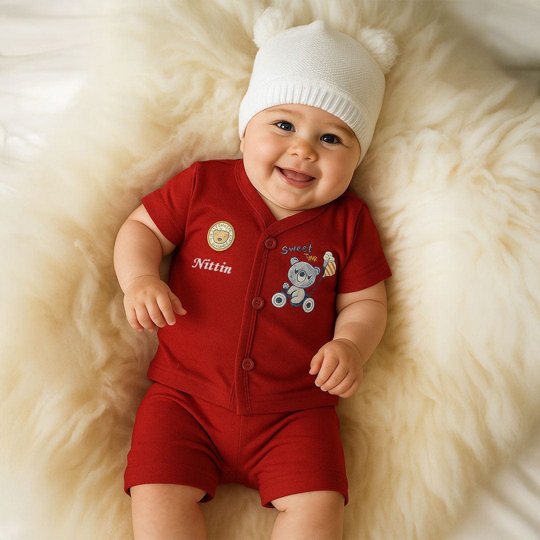 Soft Cotton Baby Suit Set.