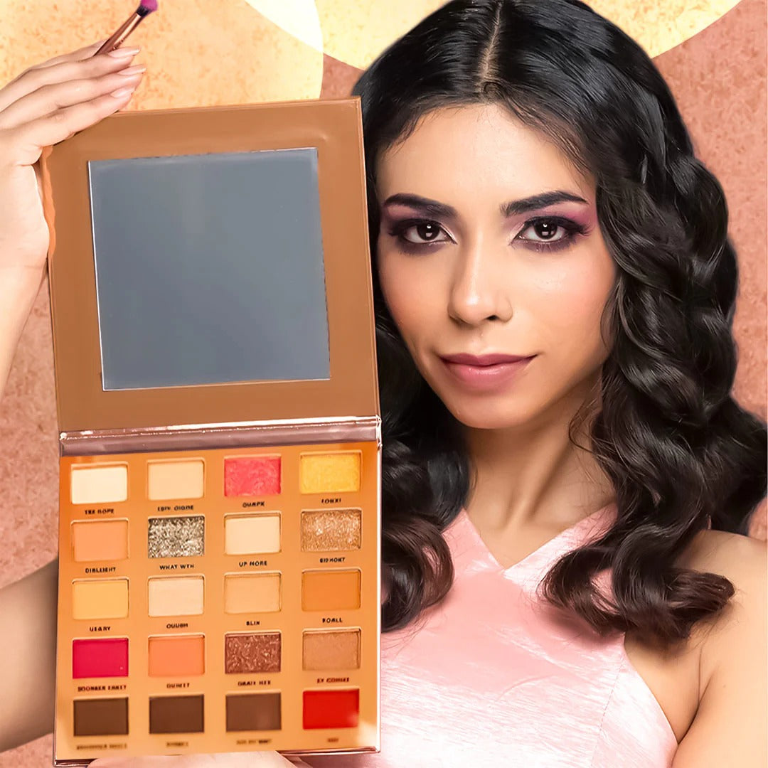 Customized Glam21 Muse 20 Color Eyeshadow Palette.
