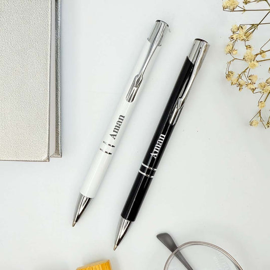 Customize  pen Black and white