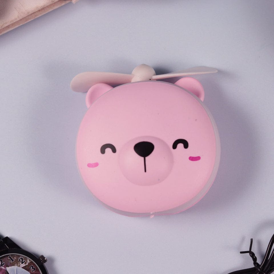 Customise Mini Usb Fan With Mirror And Led