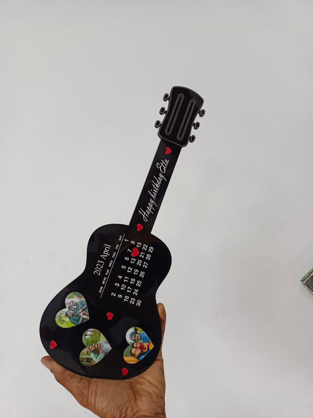 Sublimation Guitar with calendar