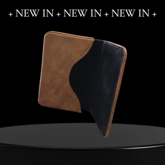 Brown & Black Leather Card Holders