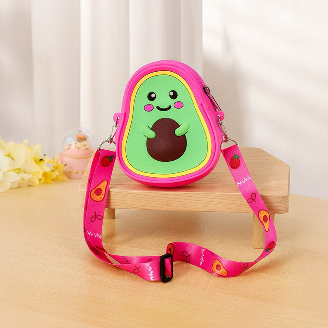 Avocado Cartoon Sling Bag.