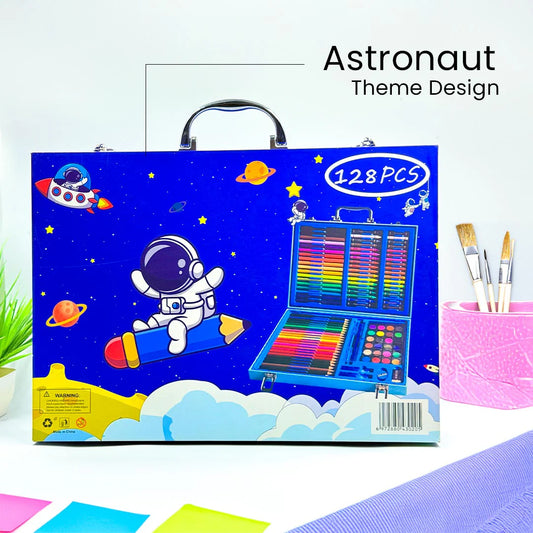 Customized Kids Color Set Suitcase - Set of 128 Piece