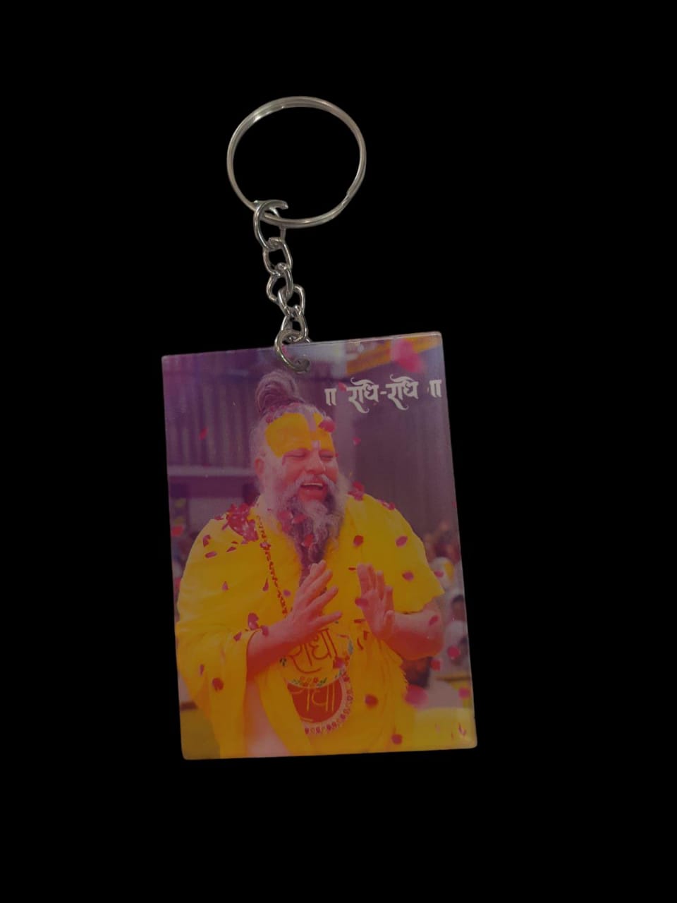Premanand Ji Maharaj acrylic keychain