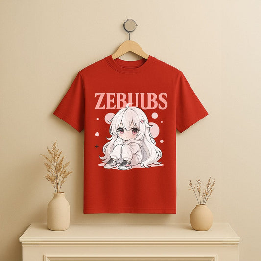 Kawaii Anime Girl Graphic T-Shirt.