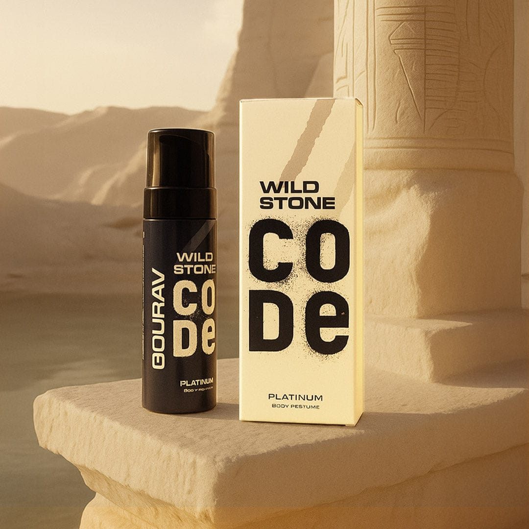 Wild Stone CODE Platinum Body Perfume.