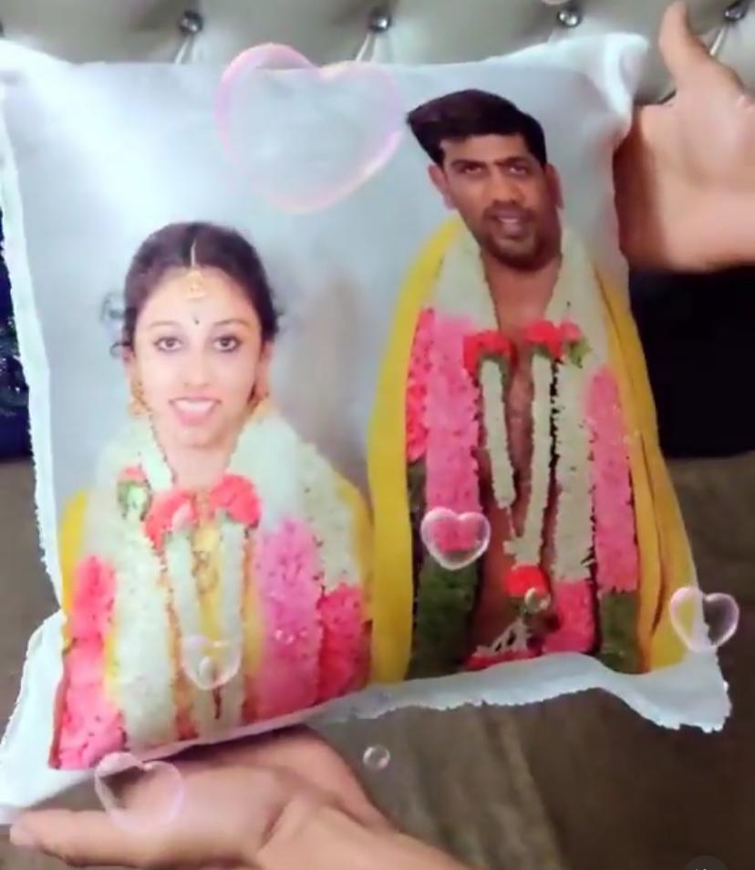 Triple Print Magic Cushion