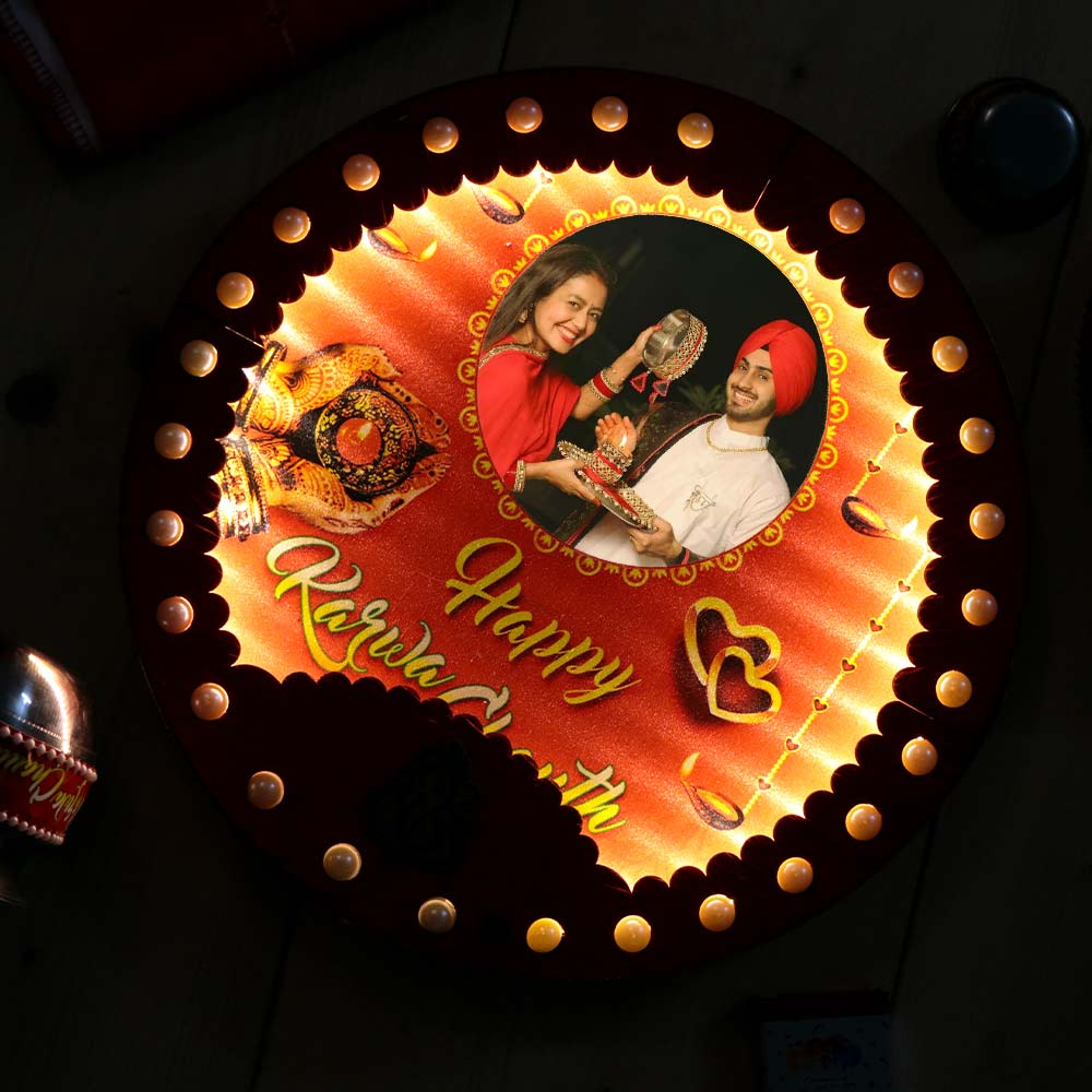 Traditional Karwa Chauth Pooja Thali Set