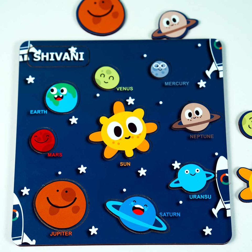 Customise Different Design Duzzle For Children 8X8"