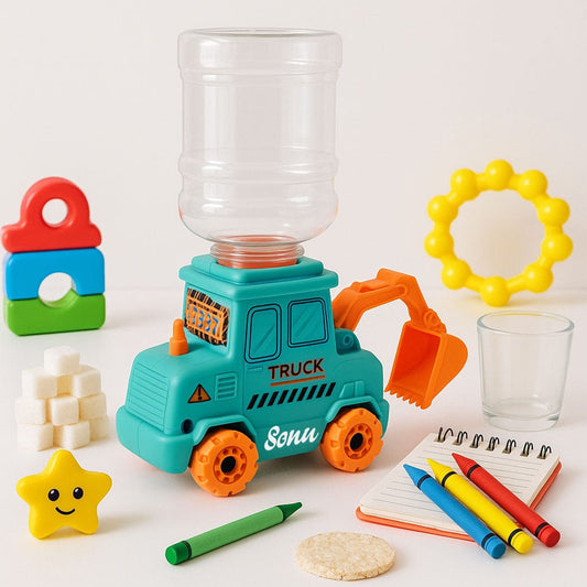 Customize Cute Kids' Water Dispenser with clay.