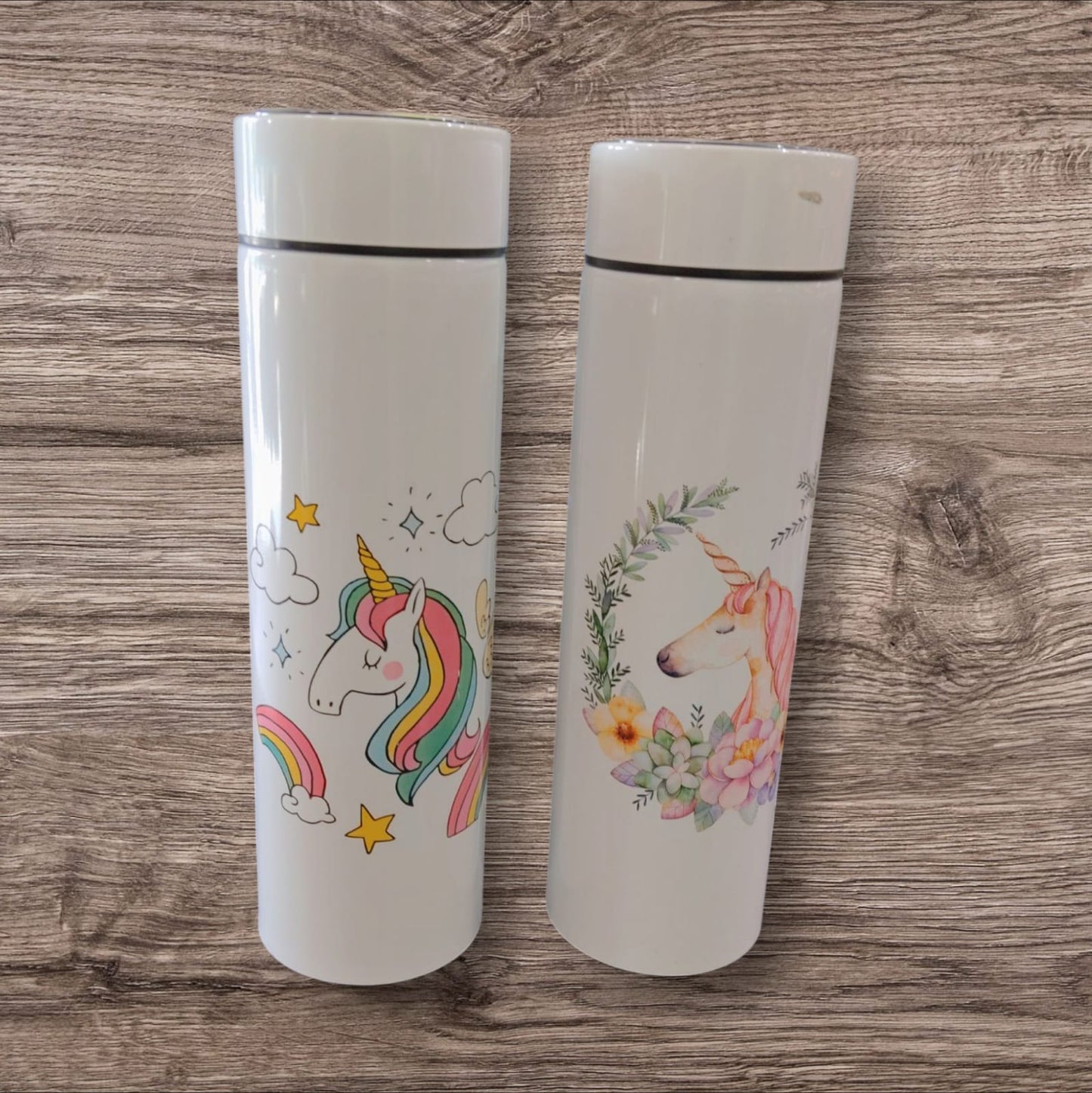 personalized temperature water bottle