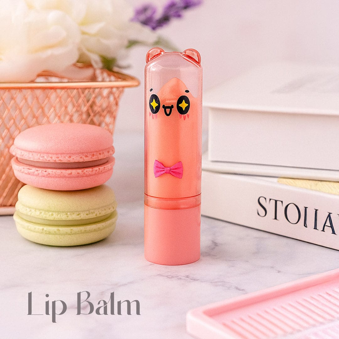 Kawaii Personalized Makeup & Accessory Cup - Peach