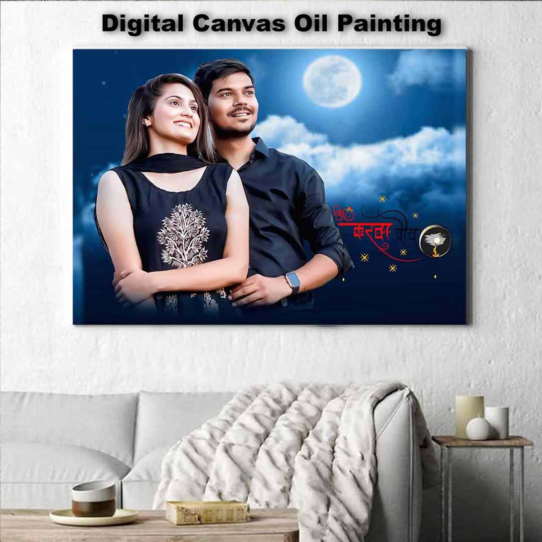 DIGITAL CANVAS OIL PAINTING