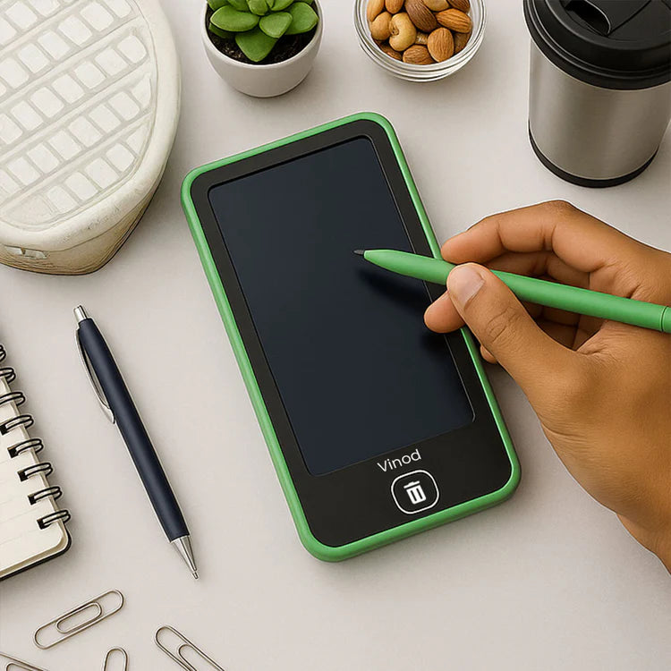 Personalized LCD Writing Tablet with Stylus & Geometry
